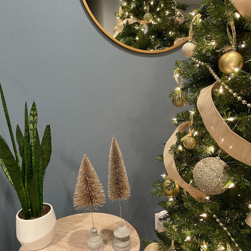 Sparkling glitter Christmas tree set - Picture 5 of 5